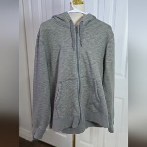 ☀️Amazon Essentials Gray Zip-Up Hoodie